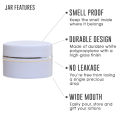 Empty 100 Gram Cream Jar for Travel, Handmade Cosmetic from Home, Bulk Stock Available for Small Factories. 