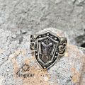 Silver IYI Ertugrul Kayi Tribe Ring for Boys. 