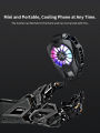 MEMO DL05 Phone Radiator Phone Cooling Fan Case Cold Wind Handle Fan for PUBG Phone Cooler Phone Cooling Fan Case. 