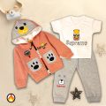 Baby Boy Girl Winter Clothes Set Soft Warm Fleece Padding Clothes for Kids. 