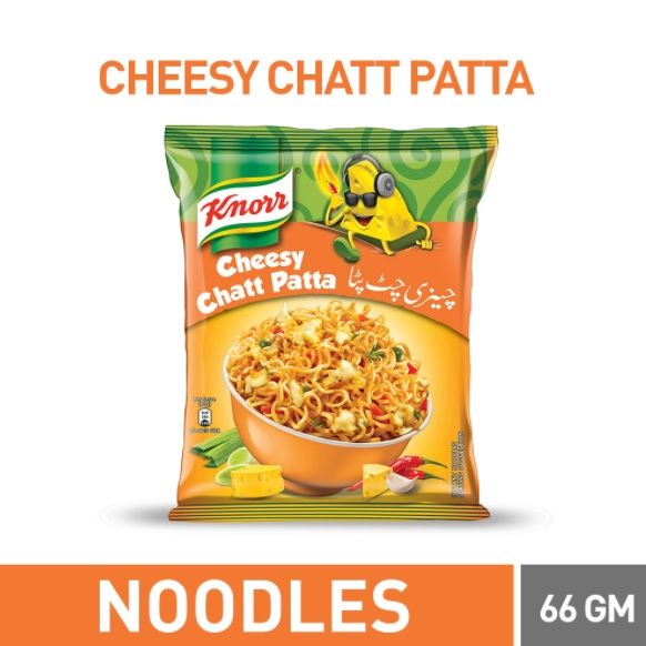 Knorr Cheesy Chatt Patta Noodles (Pack of 6)