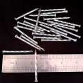 Pack of 30 - 2" Inch Hardened Steel Concrete Nails for Wall - Silver Best Quality. 
