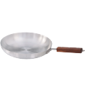 Round Frying Pan Metal Finish 26 cm. 