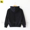 The Shop - Winter Fleece Black Hoodie For Boys & Girls, Pullover Kangaroo Hoodie For Kids - PO-BH1. 