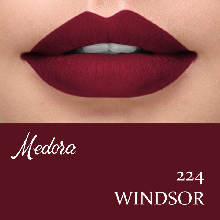 MEDORA Matte Lipstick- 224 WYNDSOR