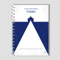 Spiral Notebook A4 or A5  -  Titanic. 