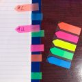 Arrow Flags Stickers -125 Flags - Neon Page Markers, Sticky Tabs For Documents Notebooks for School Office Supplies. 