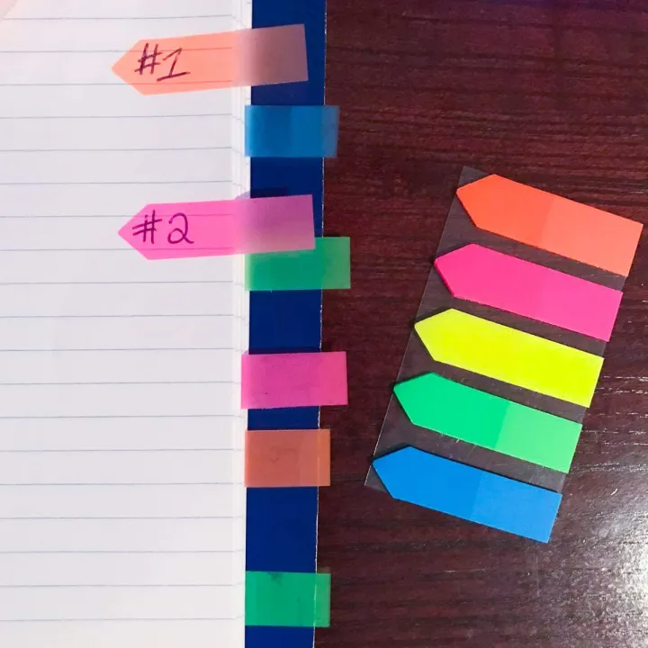 Pack%20of%202%20-%20Arrow%20Flags%20Stickers%20-125%20Flags%20-%20Neon%20Page%20Markers,%20Sticky%20Tabs%20For%20Documents%20Notebooks%20for%20School%20Office%20Supplies%20-%20Image%206