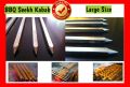 BBQ Kabab Sticks Seekh Kabab Skewers Charcoal Coal Barbecue Grill Barbeque Stainless Steel polish بار بی کیو کباب Hand Grill EID UL ADHA Bar B Q Tandoori Seekh Kabab Hand Liner Coal Angethi Angethe Kabab Seekh Skewers Bar B Q round  Rod Needle. 