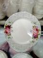 Set of 6 - Plastic Dinner Plates. 