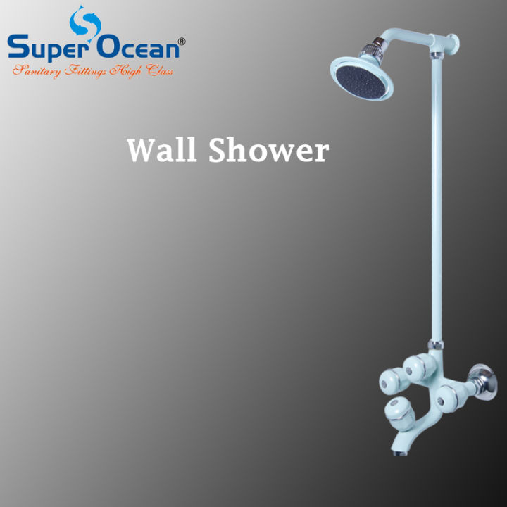 Complete Bath Shower Set - Mixer, Rain Head & Accessories (Chrome/Black/Gold) Bathroom Fitting Suhana