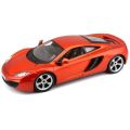 Mclaren MP4-12C Metallic Orange 1/24 Diecast Car Model by Bburago. 