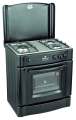 Welcome 3 Burner Cooking Range WC-555 - Black. 