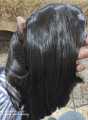 Hair Extension Brown - Dark Brown- 27Inch. 