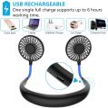 Hanging Neck Fan for Kitchen | Folding Handheld Fans Wearable Shoulder Fan Sports Cooling Fan Portable Cooling USB Neckband Mini Fan Rechargeable Hands free Neck Fan Personal Fans 3X Speeds 360 Degree Adjustable Summer Weather Fan for Indoor Outdoor. 