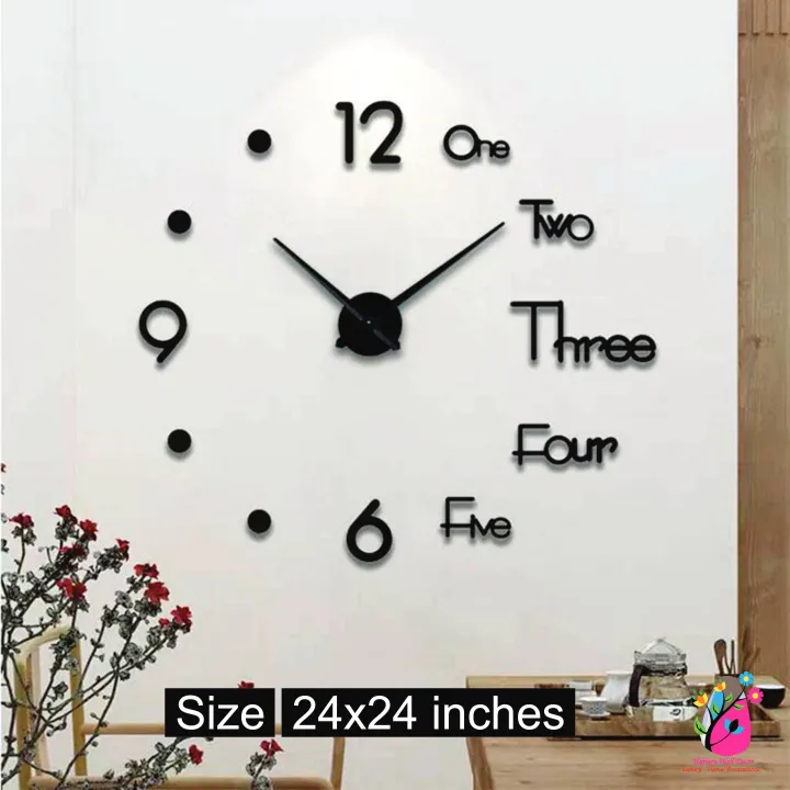 New%202021%20Wall%20Clock%20Modern%20Design%20DIY%203D%20Wall%20Sticker%20Clock%20Modern%20Home%20Decor%20%20Wall%20clock%20-%20Image%203