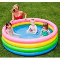 INTEX Size (3ft x 1ft) Swimming Pool Size (3ft x 1ft) Under the Trees Snapset kids Plastic Swimming Pool Square. 