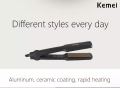Kemei Electric Hair Straightener And Curling Iron KM-329 High-Quality Hair Iron For Girls. 
