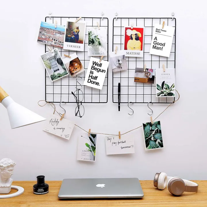 Metal%20Wire%20Wall%20Grid%20Panels,%202Pack,%20For%20Birthday%20Decor%20Party%20Decor%20Wall%20Decor%20Photo%20Hanging%20Display%20and%20DIY%20Decor%20Wall,%20Grid%20Photo%20Wall,%20Wall%20Storage%20-%20Image%208