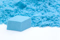 1 KG Blue Kinetic Sand Pouch For Kids. 