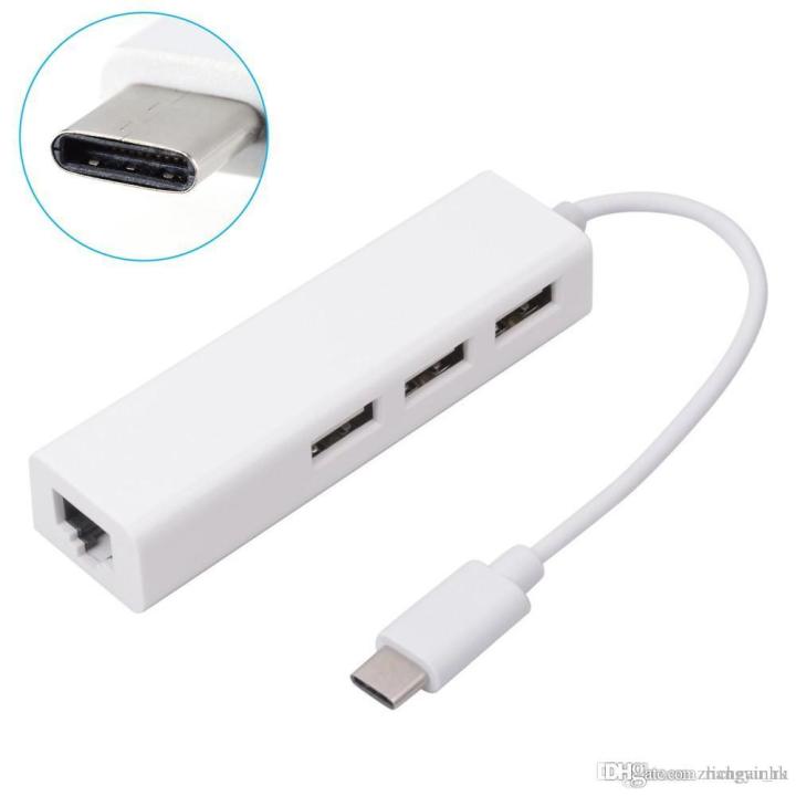 USB%20C%203.1%20Gigabit%20Ethernet%20%20Adapter%20with%203-Port%20USB%203.1%20Hub%20-%20Image%203