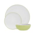 Sienna Green and White 12pc Dinner Set - Premier Home - SKU 0722688. 