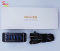 Meiyi 5 USB Fast Charger With Good Quality – Five Ports USB – Supply Cable Use - Fast Wall Charger ¬- Charging For All Android Device and IOS , COLOUR (Black). 