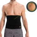 Soft Slim Sweat Belt for Men & Women Hot Body Shaper Weight Loss Slimming Waist Trainer Trimmer Slim Belt Wrap. 