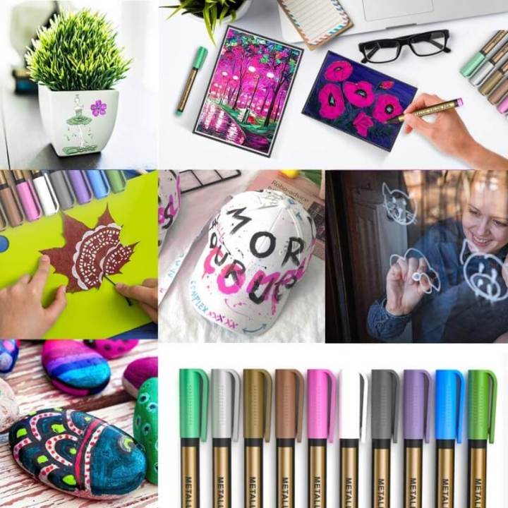 10%20Pcs%20STA%20Permanent%20Metallic%20Paint%20Marker%20Set%20For%20Black%20Paper,%20Card%20Making,%20Scrapbooking%20Crafts,%20Rock%20Painting,%20Metal,%20Ceramic,%20Glass%20-%20Image%207
