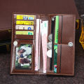 Long Wallet For Men - High Quality PU Leather Wallet - Cash Money Card Mobile Phone Holder - Travel Wallet - Stylish Wallets - Mobile Wallet - Card Cash Holder - Space Saving Wallet - Best Multi Pockets Wallet For Boys Purse - Stylish Gift For Loved One. 