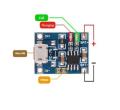 TP4056 1A Lithium battery Charger Module. 