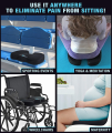 Mother Care Posture & Tailbone Pain Coccyx Sciatica Cushion Pregnancy_ Yoga Pillow. 