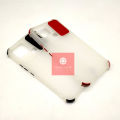 Infinix Smart 6 Back Cover White Soft Smoky Matte Shutter Bumper Case For Boys. 