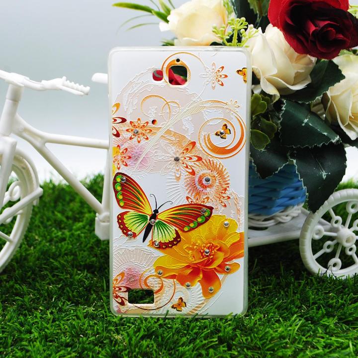Huawei%20Honor%203C%20Back%20Cover%20Multicolour%20Flowers%20Diamond%20Case%20For%20Honor%203C%20-%20Image%205