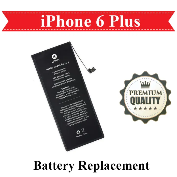 Apple%20iPhone%206%20Plus%20Battery%20Replacement%20For%20iPhone%206+%20Plus%202915mAh%20-%20Black%20-%20Image%202