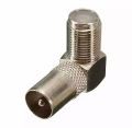 90° Right Angled TV Cable Pin for TV and LCD/LED with Connector RG6 L TV PIN. 