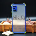 Samsung A31 Back Cover Shock Proof Smoky Matte Camera Extra Bumper Case Cover For Galaxy A31. 