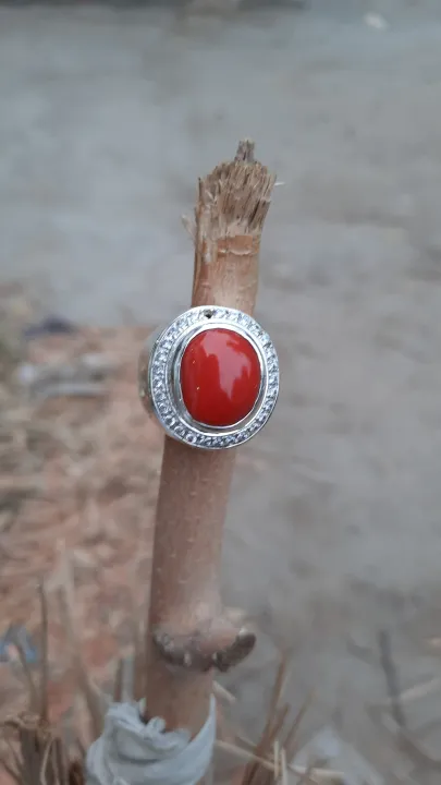 Red%20Coral%20Ring%20Men%20Pink%20Coral%20Ring%20Red%20Coral%20Stone%20For%20Ring%20Natural%20Marjan%20Stone%20Ring%20in%20925%20Silver%20-%20Image%205