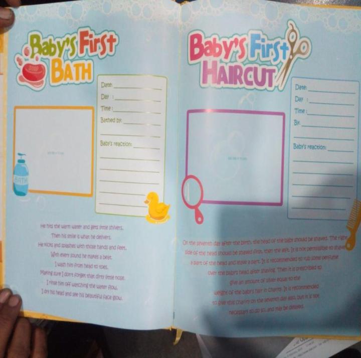 My%20Sweet%20Heart%20Combine%20My%20Sweet%20Heart%20Memories%20Baby%20Record%20Book%20(Can%20use%20for%20both%20Boy%20&%20Girl%20Both)%20Memory%20Book%20-%20My%20First%20Picture%20Book%20(Yellow)%20-%20Image%204