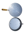 NEW Tandoori Tawa Roti Maker Iron made تندوری تاوا روٹی بنانے والا With Wooden Handle For Tandoori Roti Sliver Stainless Steel polish for home kichten  making paratha  naan, roti, and chapati. 