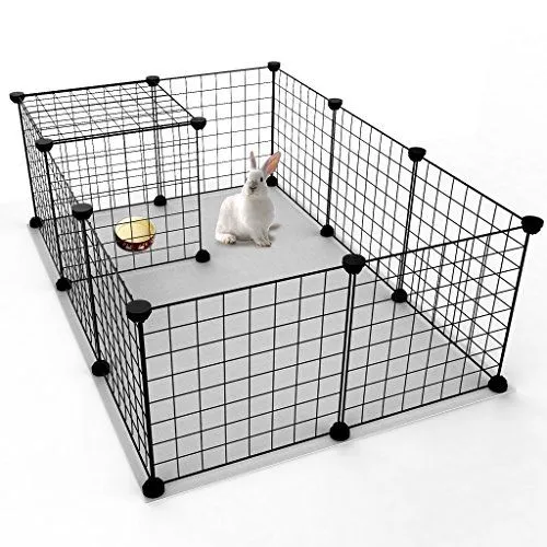 Foldable%20Pet%20Playpen%20Iron%20Fence%20Small%20Puppy%20Kennel%20House%20Exercise%20Training%20Puppy%20Kitten%20Space%20Dogs%20Supplies%20-%20Image%203