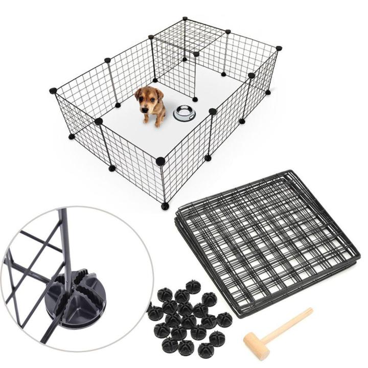 12%20Fences%20Wire%20Mesh%20Pet%20Cage%20Puppy%20Cat%20Rabbit%20Cage%20Pens%20Multi%20Function%20Fence%20Iron%20Cage%20%20Metal%20Hamster%20Cages%20-%20Image%209