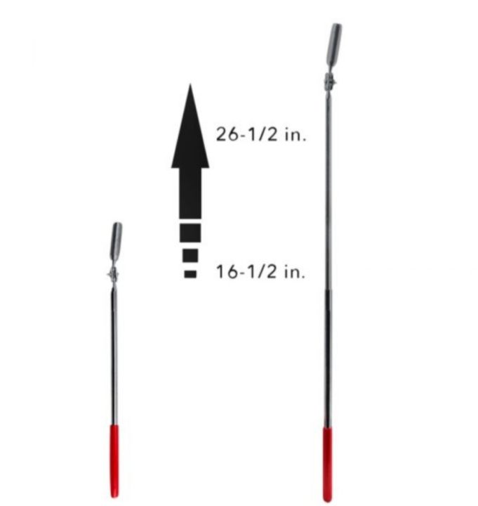 16 Inch Long Extendable Telescoping Magnetic Pick Up Tool For Auto Repairer Carpentry Picking Up Nut Bolt Extendable Pickup Rod Magnet Stick