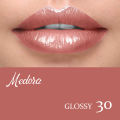 MEDORA GLOSSY LIPSTICK- 30 (NATURAL). 