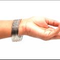 Silver Steel Metal Bangles 12 Piece. 