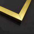 Single Minimalist Modern GOLD color Square Rectangular Horizontal Customized Photo Frames Photo Wall Decoration Photo Frame Wall Art Hanging Home Decoration Picture Gallery for Living Room Study Room. 