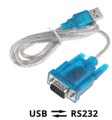 USB TO RS232 SERIAL 9 PIN CONVERTER CABLE. 