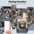 SMATRUL - WiFi Smart Switch - Light Dimmer Switch - Voice Control/APP Control - for Tuya Alexa Google Home. 