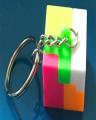 Magic puzzle cube keychain children intelligence toy. 
