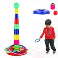 Ring Quoits Throw Game (Multicolour) Kids Toy playset. 